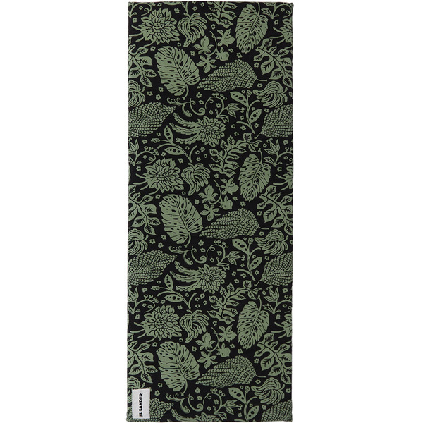 Jil Sander Green & Black Tropical Beach Mat 