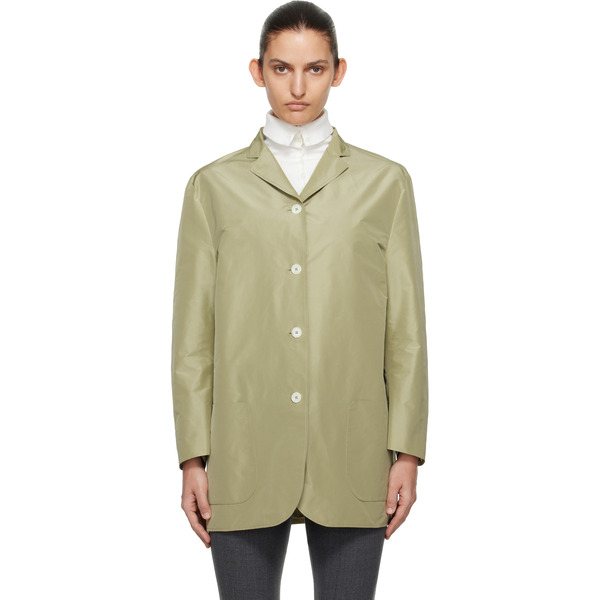  Jil Sander Green Sports Jacket 