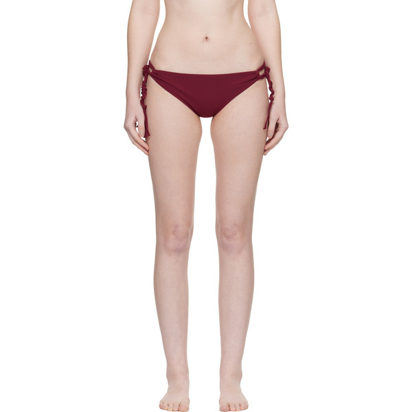  Jil Sander Red Tangle Bikini Bottom 