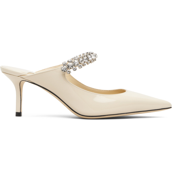  Jimmy Choo Off-white Bing 65 Heels 