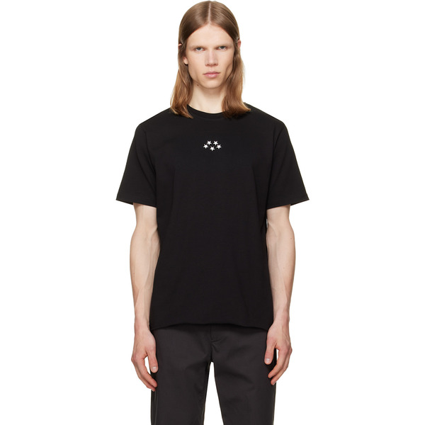  Jkeefer Black Five Stars T-shirt 