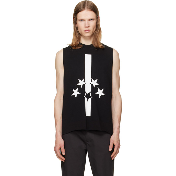  Jkeefer Black Flag Cut Sleeve Tank Top 