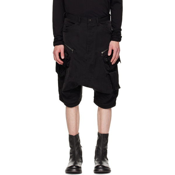  Julius Black Tactical Kite Shorts 