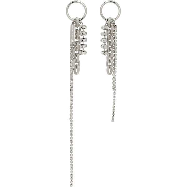  Justine Clenquet Chloe Crystal Earrings 