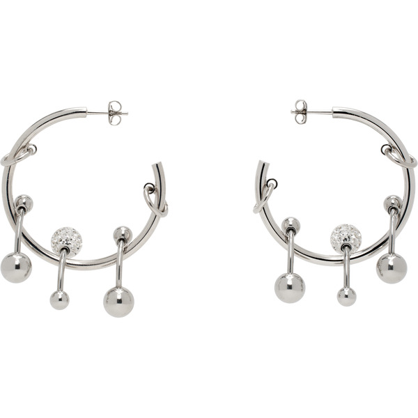  Justine Clenquet Neve Crystal Earrings 