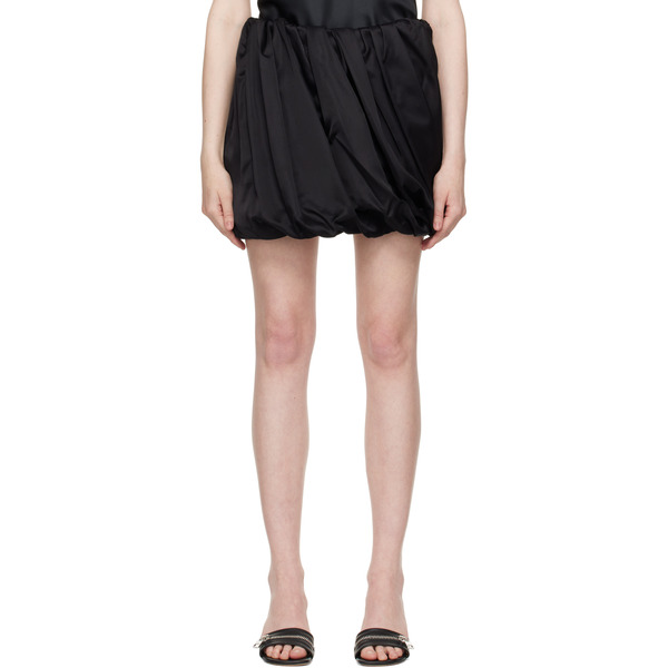  Jw Anderson Black Rolled Hemline Miniskirt 