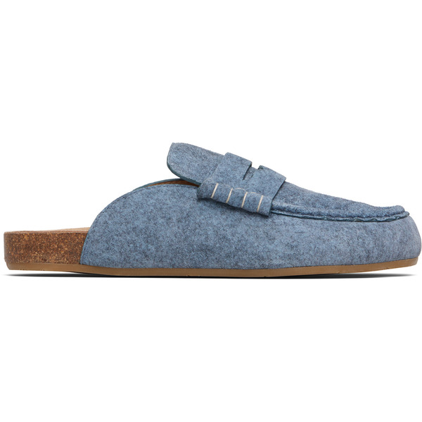  Jw Anderson Blue Stitch Loafers 