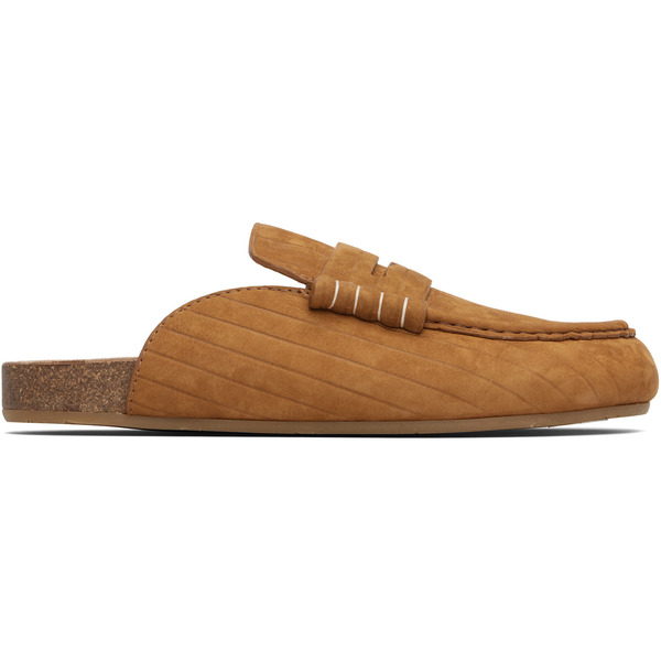  Jw Anderson Tan Stitch Loafers 