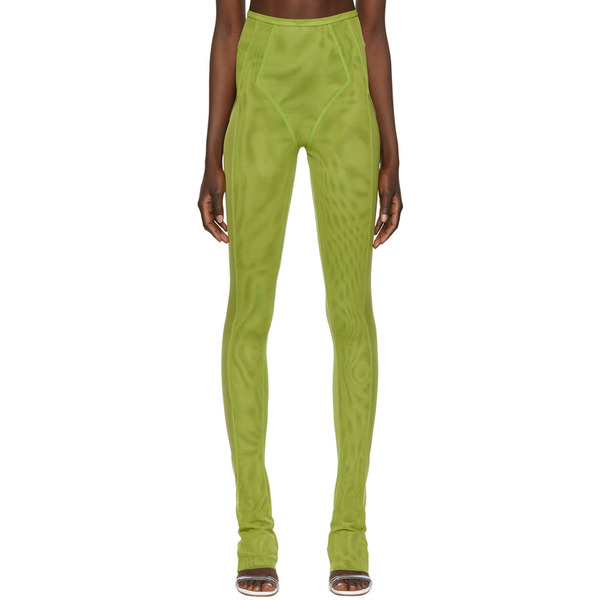  Kathryn Bowen Green Skater Leggings 