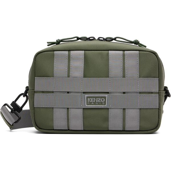  Kenzo Khaki Kenzo Paris Crossbody Bag 