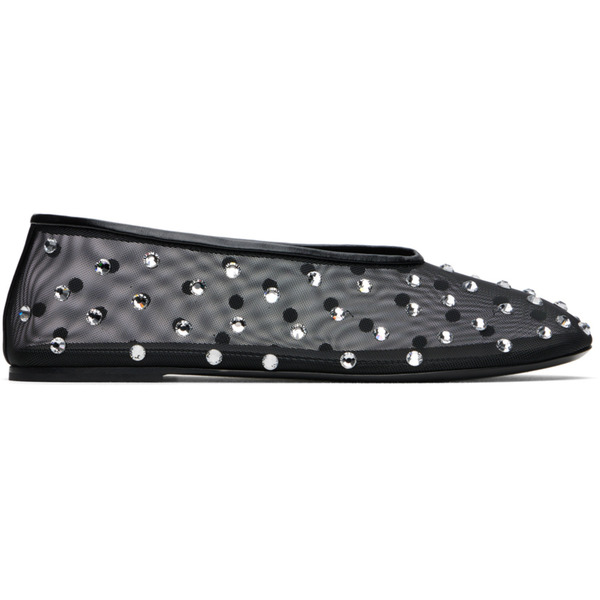 Khaite Black 'the Marcy' Ballerina Flats 