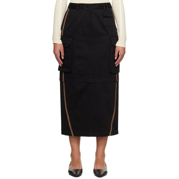 Kijun Black Joel Maxi Skirt 