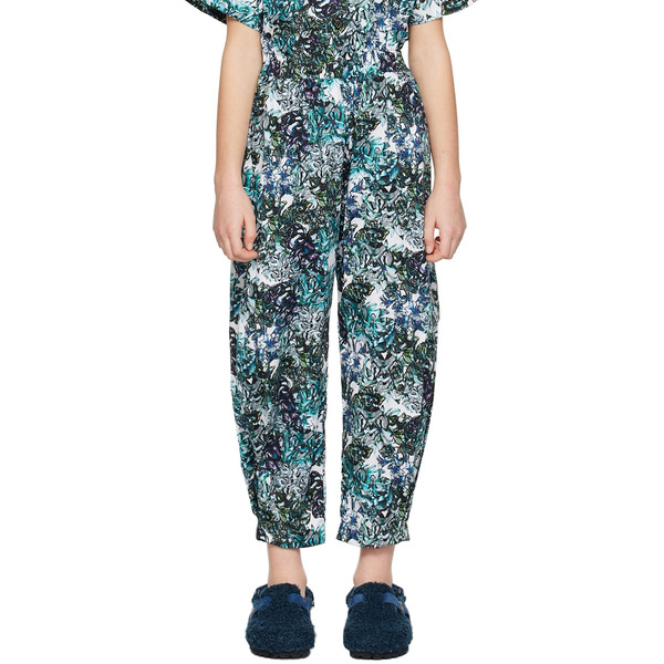  Kika Vargas Ssense Exclusive Kids Blue Elle Trousers 