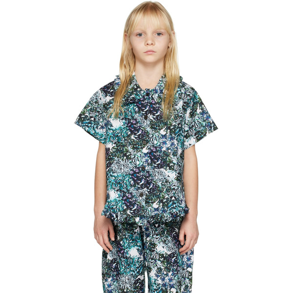  Kika Vargas Ssense Exclusive Kids Blue Mabi Top 