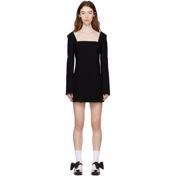  KimhĒkim Black Emma Minidress 