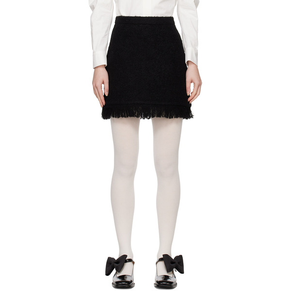  KimhĒkim Black Theresa Miniskirt 