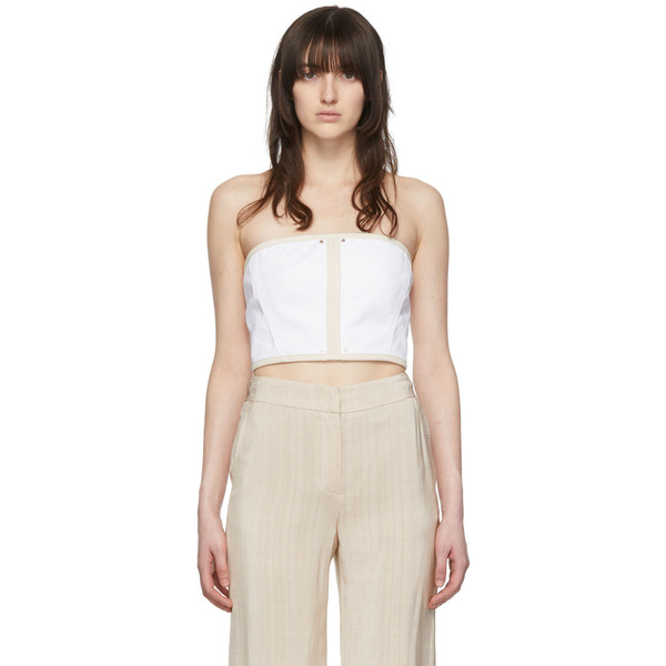  KimhĒkim White Carrie Camisole 