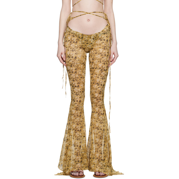  Knwls Beige Glimmer Trousers 