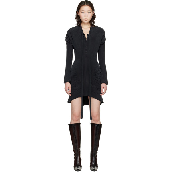  Knwls Black Leia Minidress 