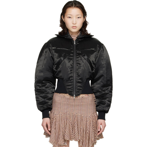  Knwls Black M-claw Bomber Jacket 
