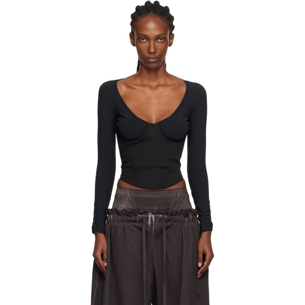  Knwls Black Scythe Bustier Top 