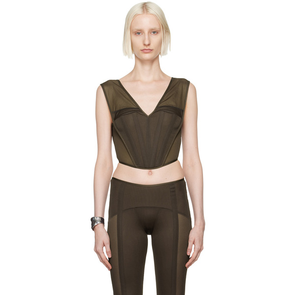  Knwls Brown Grace Bustier 