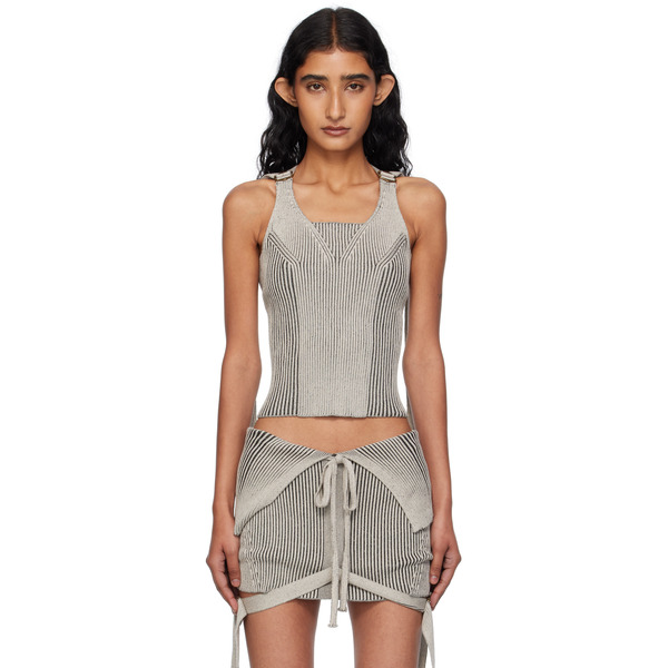  Knwls Gray Veil Tank Top 