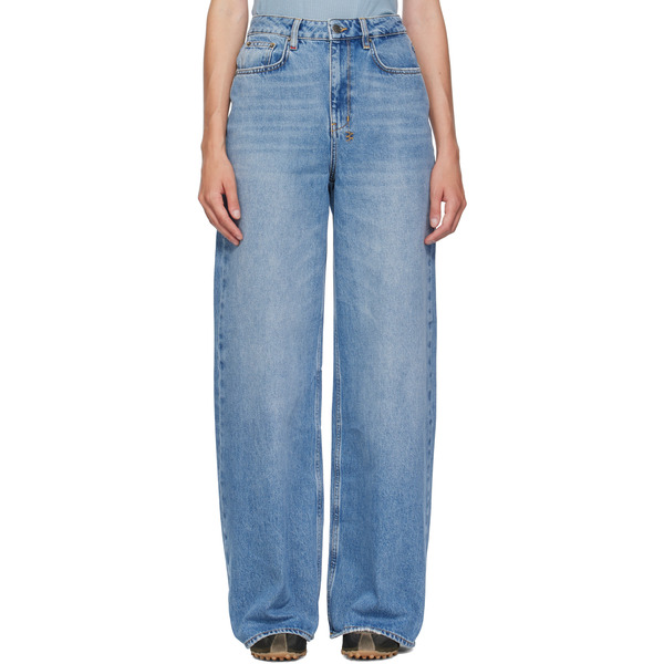  Ksubi Blue Baggy Strider Horizon Jeans 