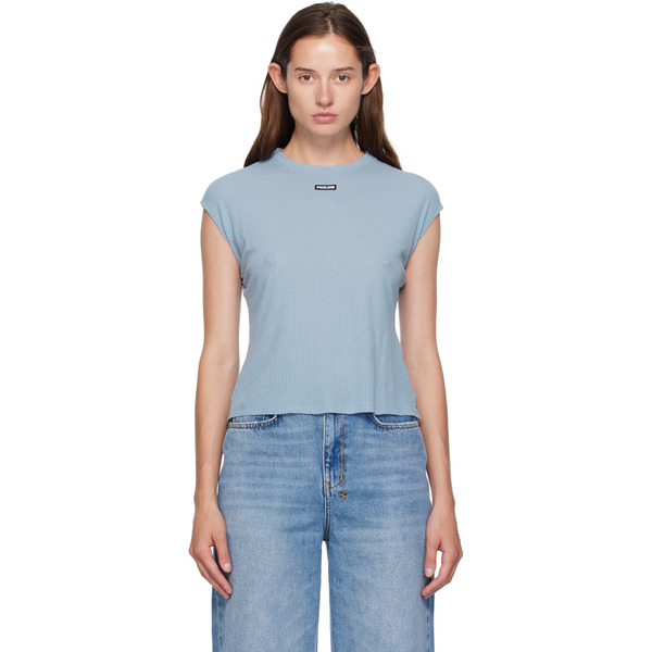  Ksubi Blue Staple Short Sleeve T-shirt 
