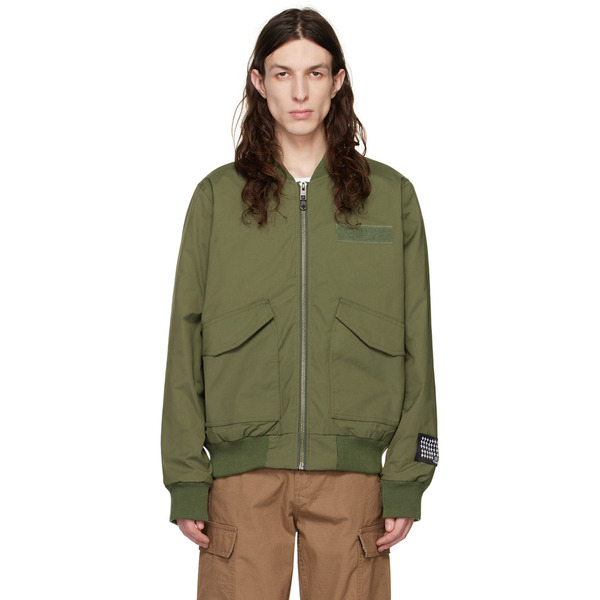  Ksubi Ssense Exclusive Khaki Royalty Bomber Jacket 