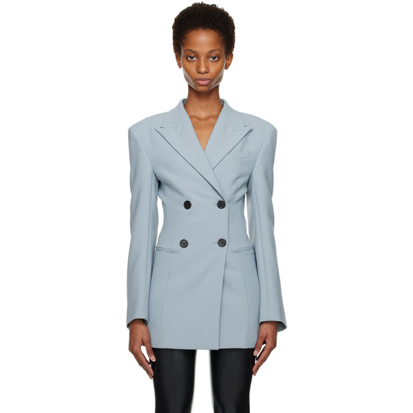  Kwaidan Editions Gray Double-breasted Blazer 