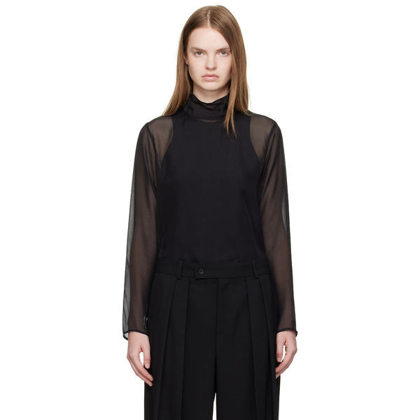  La Collection Black Clarice Blouse 