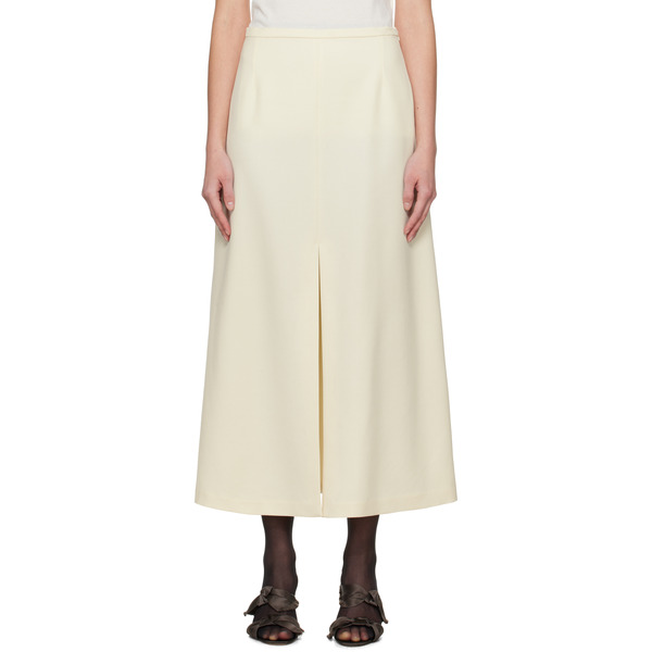  La Collection Off-white Donna Midi Skirt 