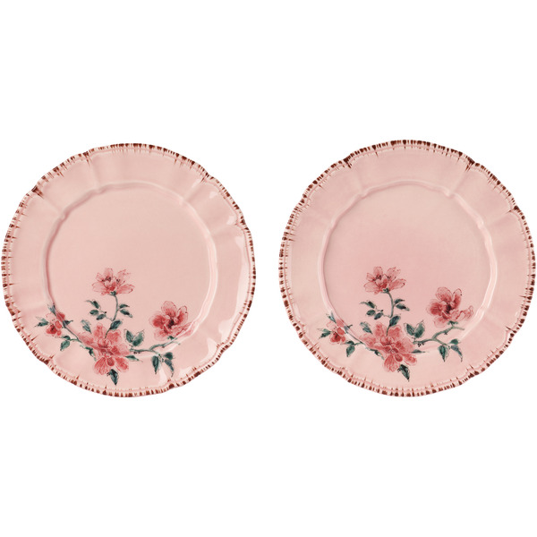 Laboratorio Paravicini Pink Lisa Corti Edition Pesco Rosa Dessert Plate Set 
