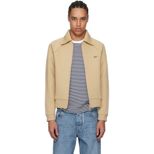  Lacoste Beige Raglan Jacket 