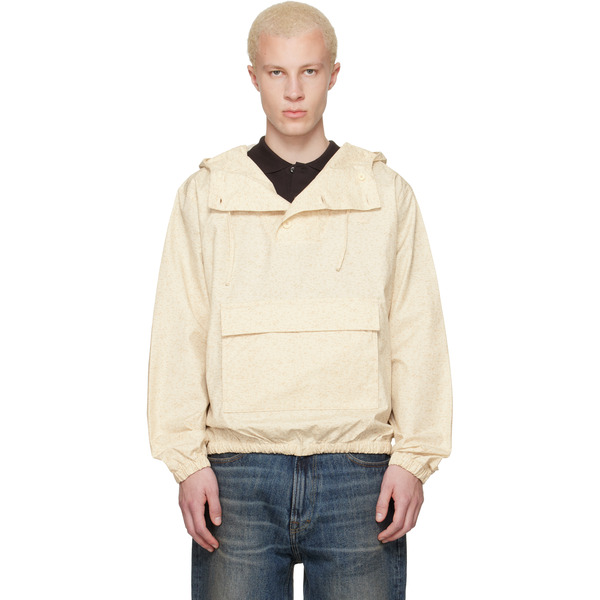  Lacoste Beige Water-repellent Printed Jacket 