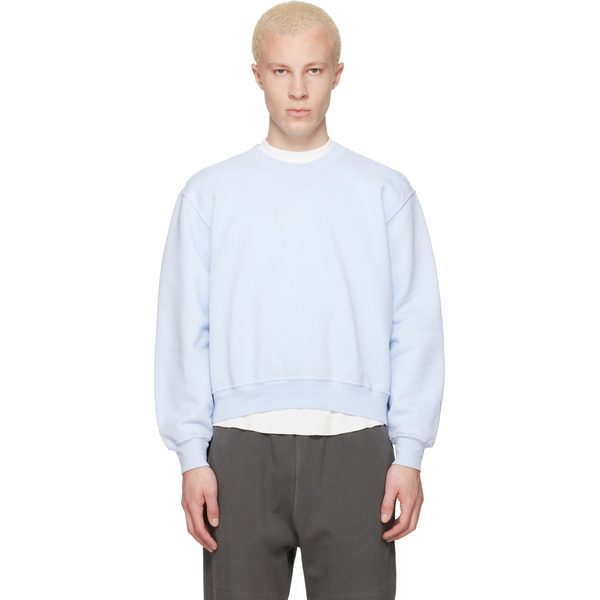  Lady White Co. Blue Mini Crewneck Sweatshirt 