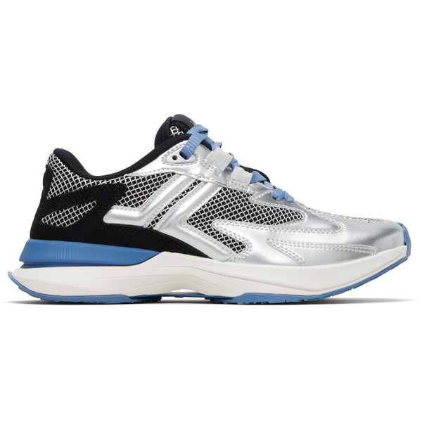  Lanvin Silver & Black Jla Sneakers 