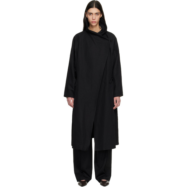  Le17septembre Black Sculptured Coat 