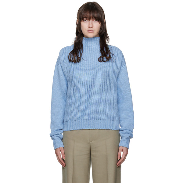  Le17septembre Blue Layered Sweater Set 