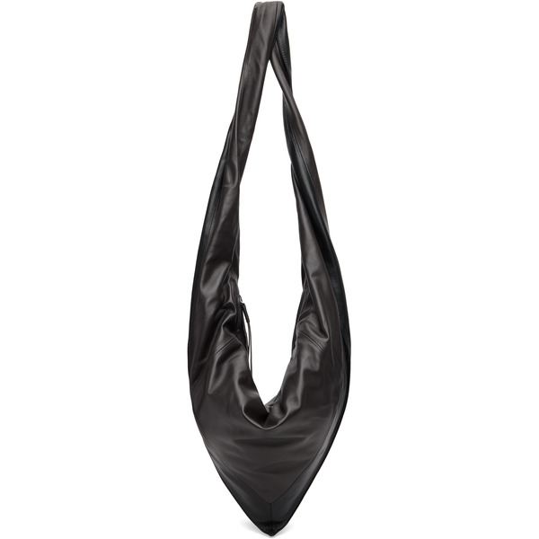  Lemaire Black Small Scarf Extended Handle Bag 