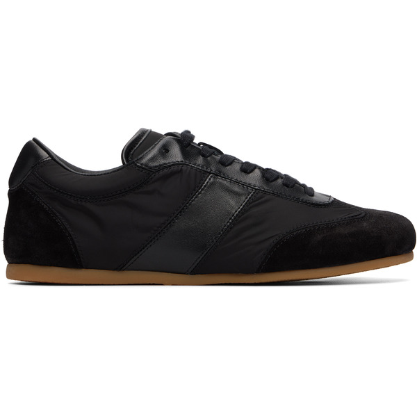  Lemaire Black Soft Runner Sneakers 