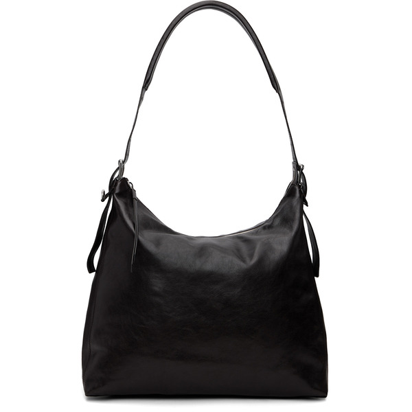  Lemaire Brown Belted Leather Tote 