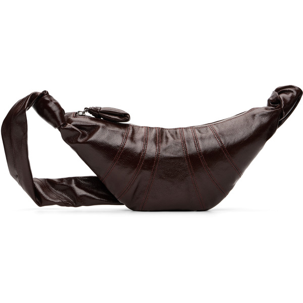  Lemaire Brown Small Croissant Bag 