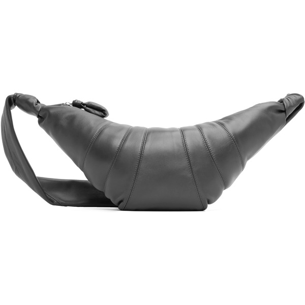  Lemaire Gray Medium Croissant Bag 