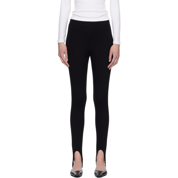  Leset Black Rio Stirrup Leggings 