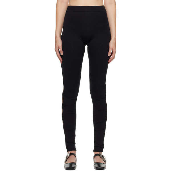  Lesugiatelier Black Vented Leggings 
