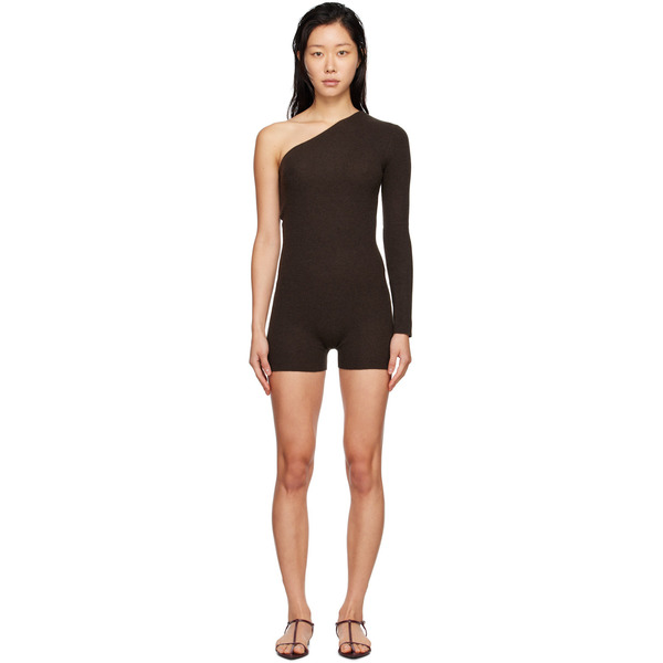  Lisa Yang Brown Aiya Jumpsuit 