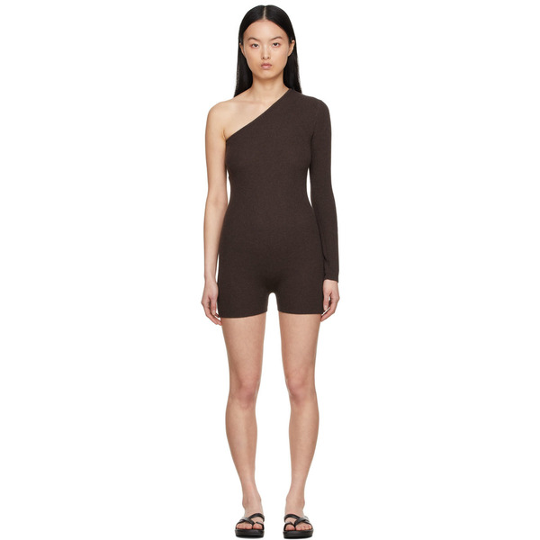  Lisa Yang Ssense Exclusive Brown Aiya Jumpsuit 