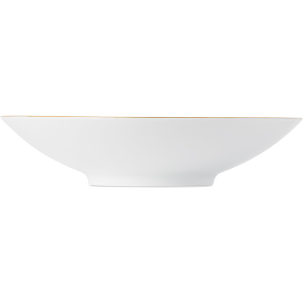  L'objet White Neptune Soup Plate 